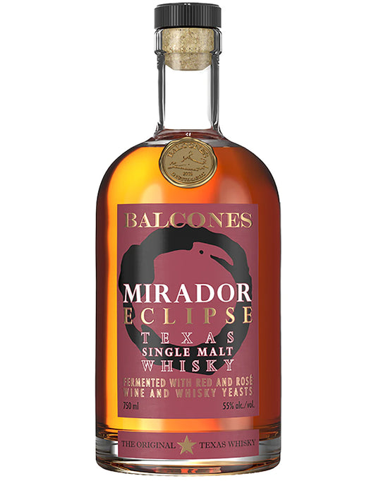 BALCONES WHISKY SINGLE MALT MIRADOR ECLIPSE TEXAS 750ML LIQ