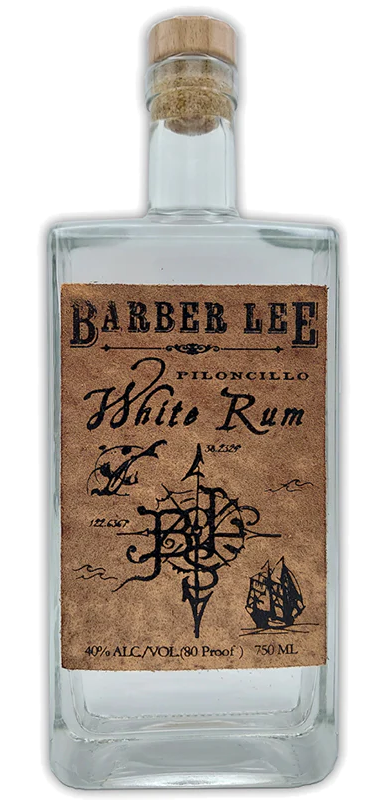 BARBER LEE RUM WHITE 750ML LIQ
