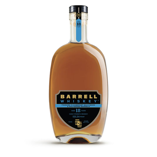 BARRELL WHISKEY CASK STRENGTH FINISHED IN CABERNET SAUVIGNON & SAUTERNES BARRELS KENTUCKY 18YR 750ML LIQ