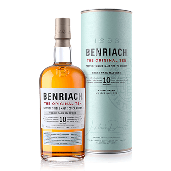 BENRIACH SCOTCH SINGLE MALT 10YR 750ML LIQ