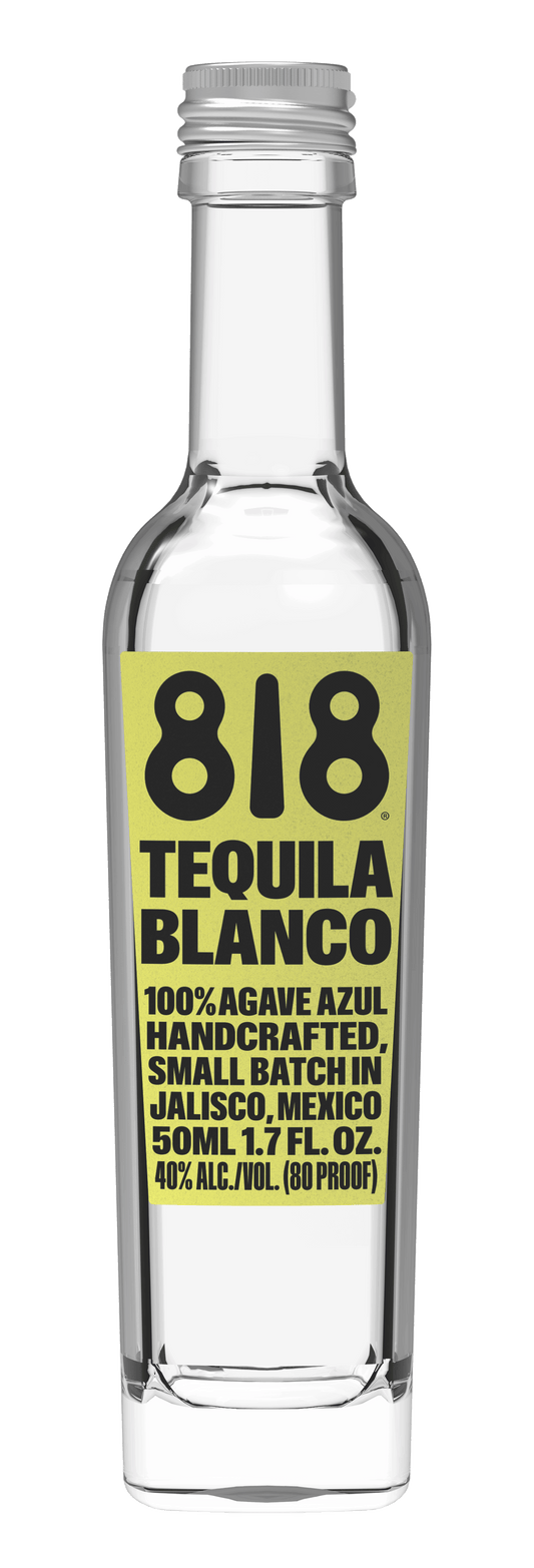 818 TEQUILA BLANCO 50ML LIQ