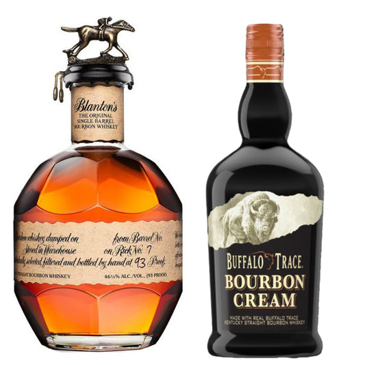 Blantons Bourbon + Buffalo Trace Cream Liqueur