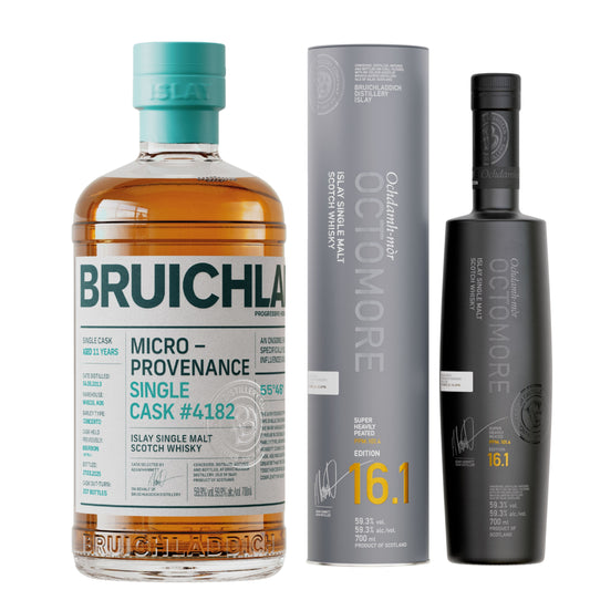 Bruichladdich Scotch Private Cask + Octomore Scotch 16.1