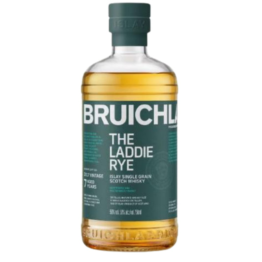 BRUICHLADDICH SCOTCH SINGLE GRAIN THE LADDIE RYE 7YR 750ML LIQ