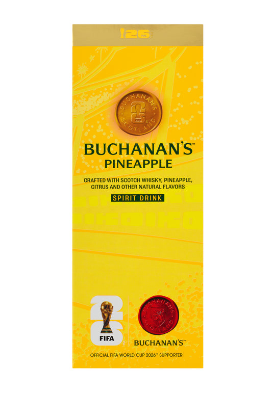 BUCHANANS SCOTCH FIFA EDITION PINEAPPLE FLAVORED 750ML