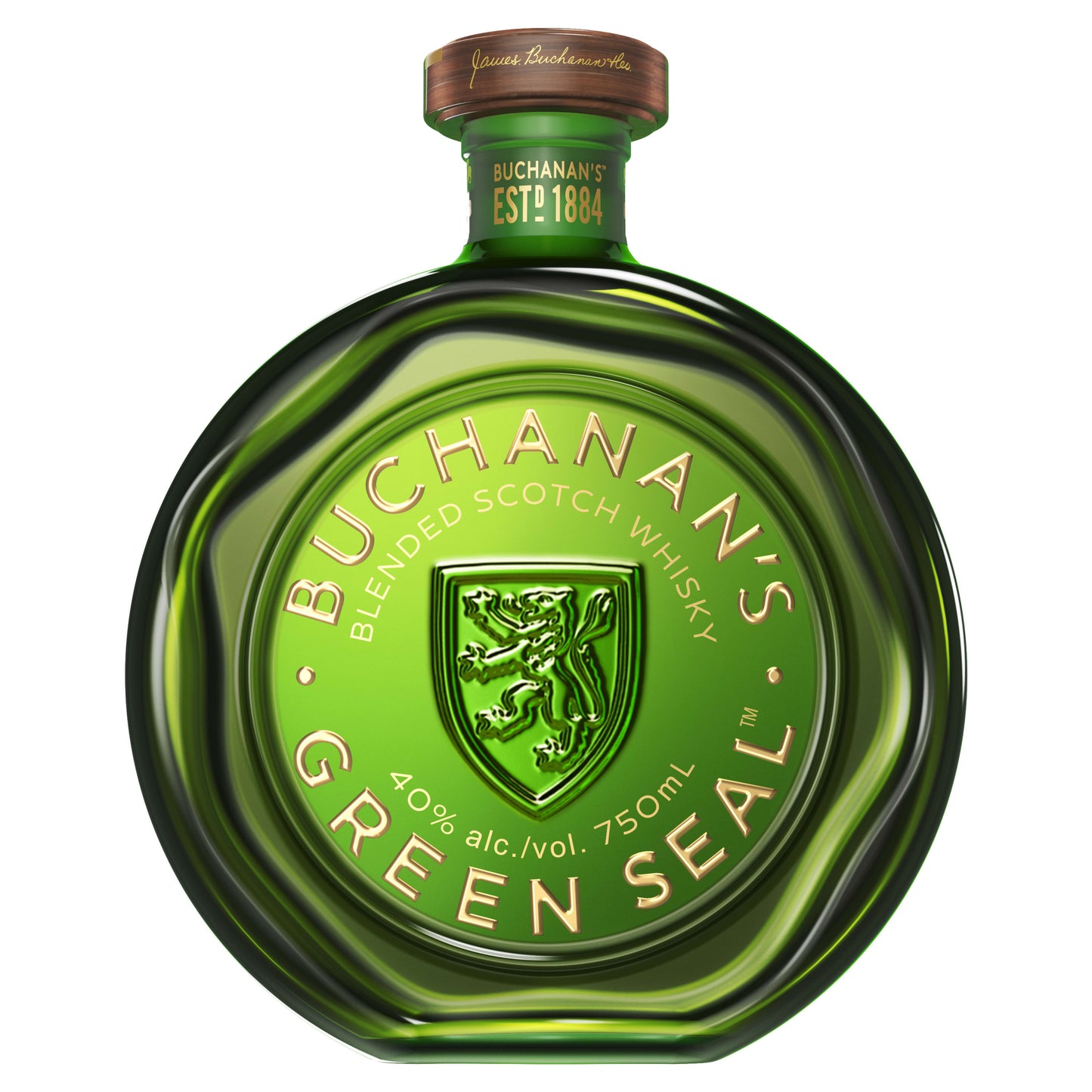 BUCHANAN'S SCOTCH BLENDED GREEN SEAL EDITION 750ML LIQ