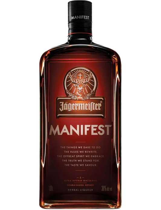 JAGERMEISTER MANIFEST LIQUEUR HERBAL GERMANY 1LI - Remedy Liquor