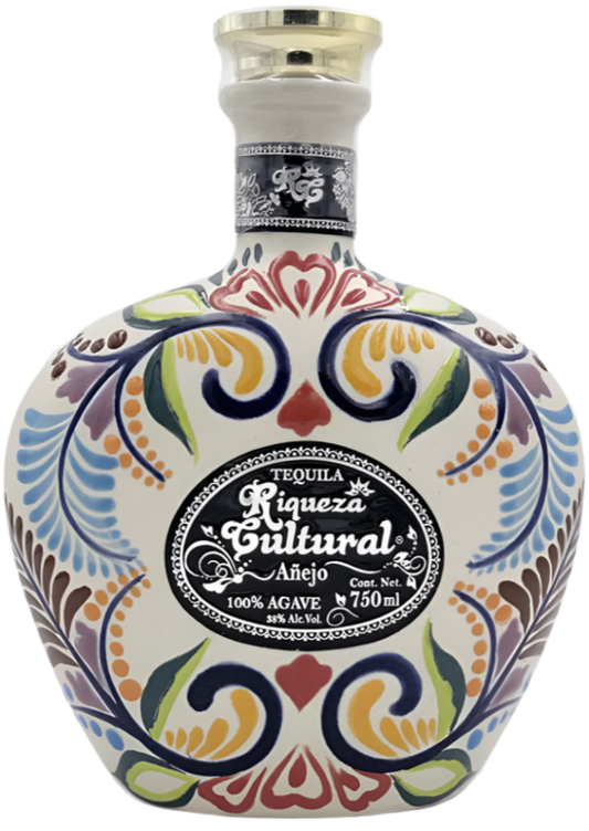 RIQUEZA CULTURAL TEQUILA ANEJO CERAMICA 750ML Spirits