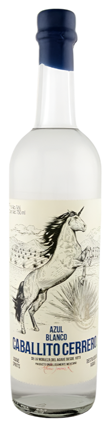 CABALLITO CERRERO AGAVE SPIRIT AZUL BLANCO UNICORN 750ML LIQ