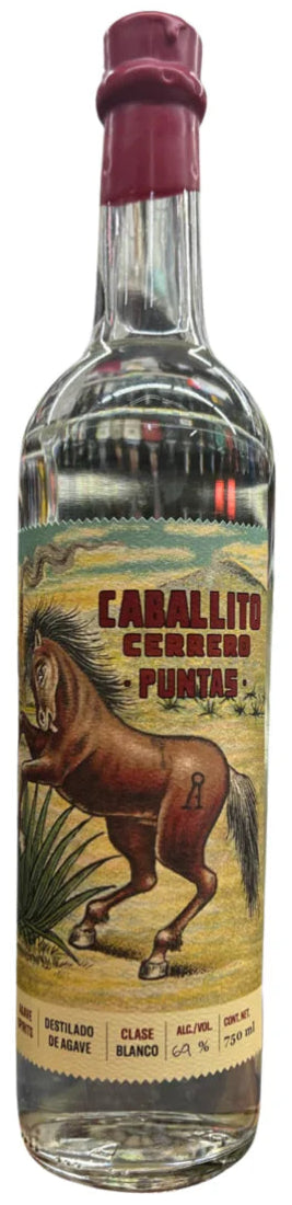 CABALLITO CERRERO AGAVE SPIRIT CHATO BLANCO PUNTAS 750ML LIQ