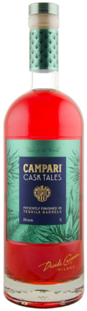CAMPARI CASK TALES LIQUEUR FINISHED IN TEQUILA BARRELS ITALY 1LI LIQ