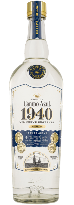 CAMPO AZUL 1940 TEQUILA BLANCO 750ML LIQ