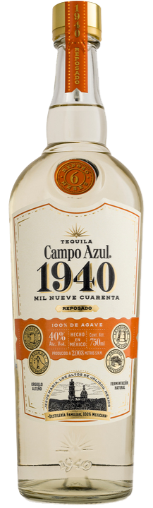 CAMPO AZUL 1940 TEQUILA REPOSADO 750ML LIQ