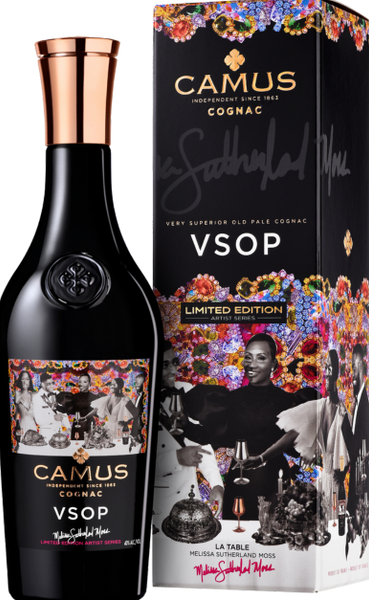 期間限定大特価！　 Salute、REMY MARTIN、CAMUS Camus Cognac VSOP Melissa Sutherland Moss Artist Series France