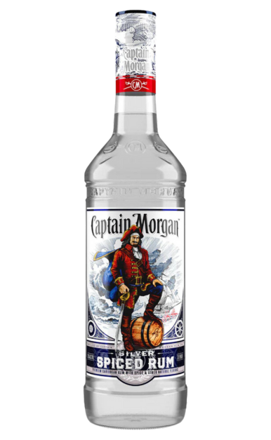 CAPTAIN MORGAN RUM SPICED SILVER 750ML Spirits
