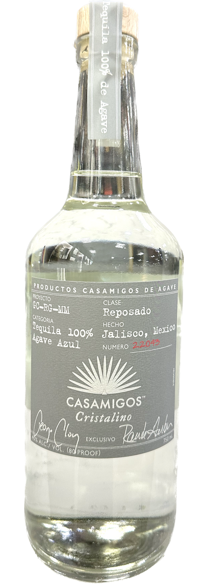 CASAMIGOS TEQUILA REPOSADO CRISTALINO 750ML LIQ