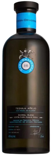 CASA DRAGONES TEQUILA GIFT SET ( BLANCO, REPOSADO, ANEJO ) 3X375ML LIQ