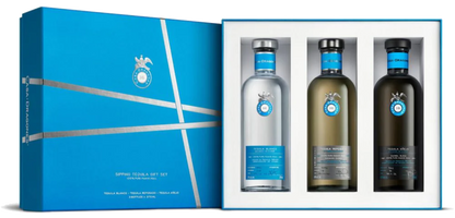 CASA DRAGONES TEQUILA GIFT SET ( BLANCO, REPOSADO, ANEJO ) 3X375ML LIQ