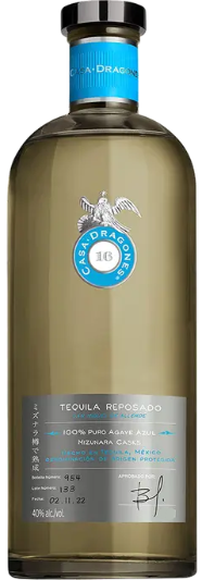 CASA DRAGONES TEQUILA REPOSADO 1.75LI LIQ