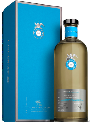 CASA DRAGONES TEQUILA REPOSADO 1.75LI LIQ