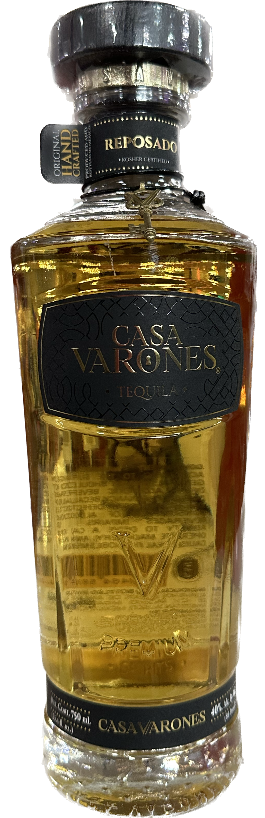 CASA VARONES TEQUILA REPOSADO 750ML LIQ