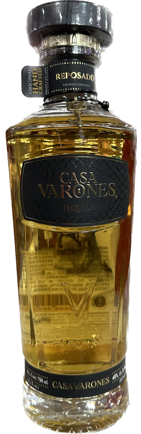 CASA VARONES TEQUILA REPOSADO 750ML LIQ