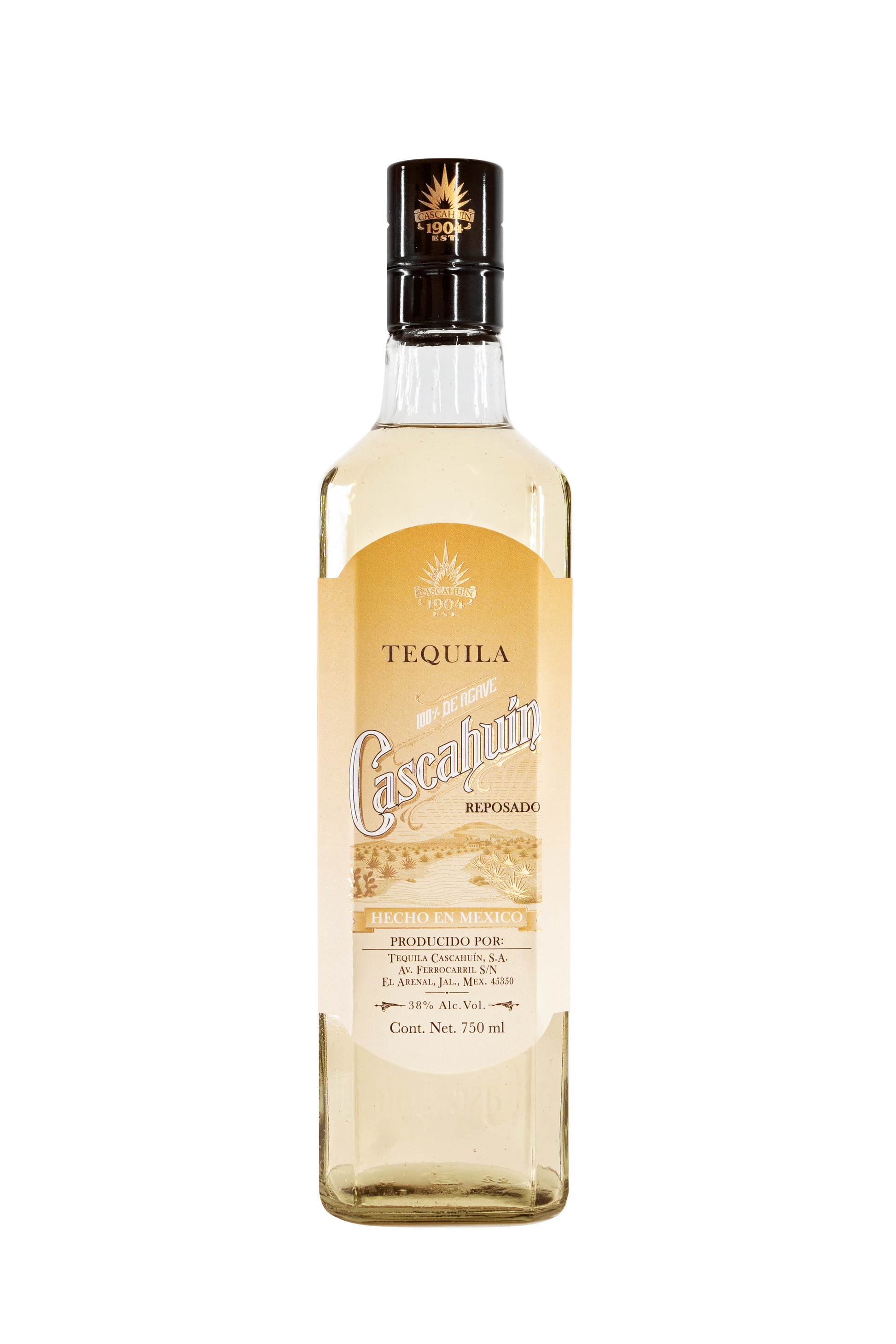 CASCAHUIN TEQUILA REPOSADO 750ML LIQ