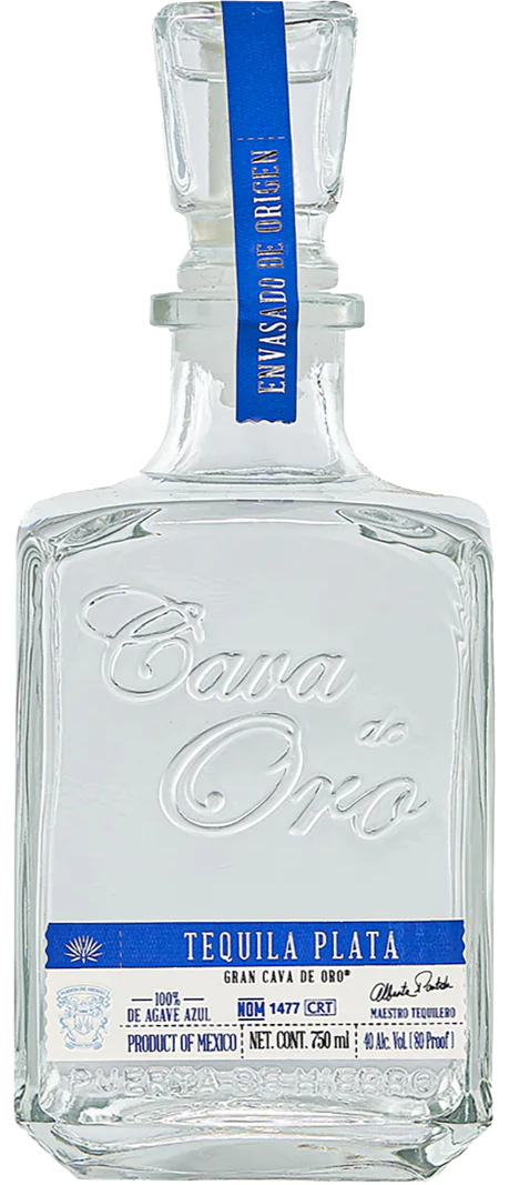 CAVA DE ORO TEQUILA PLATA 750ML LIQ