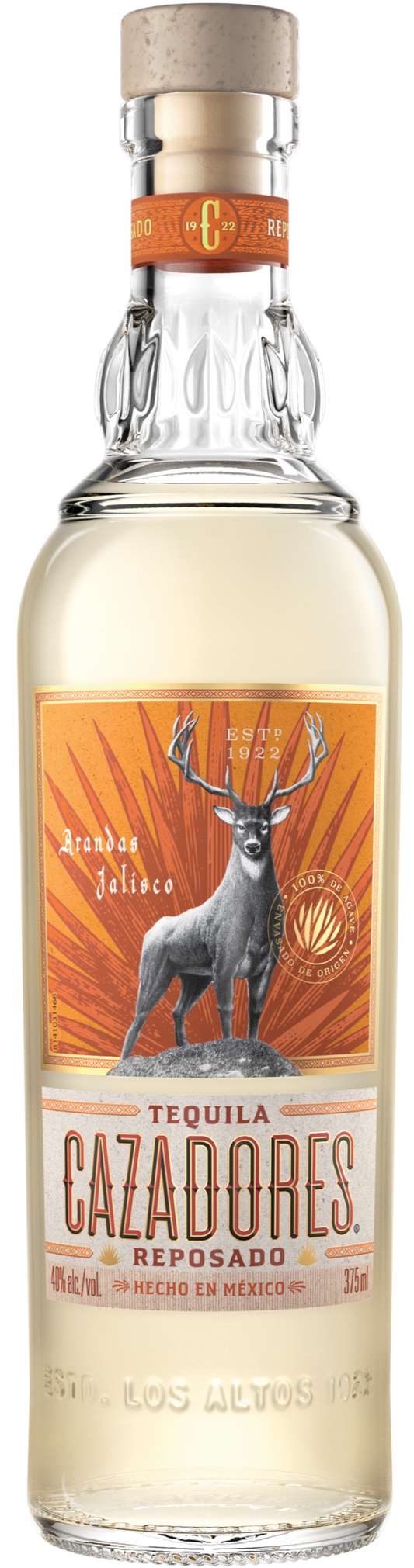 CAZADORES TEQUILA REPOSADO 375ML Spirits