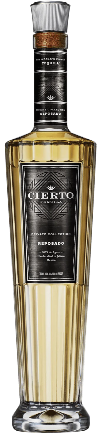 CIERTO TEQUILA REPOSADO PRIVATE COLLECTION 750ML LIQ