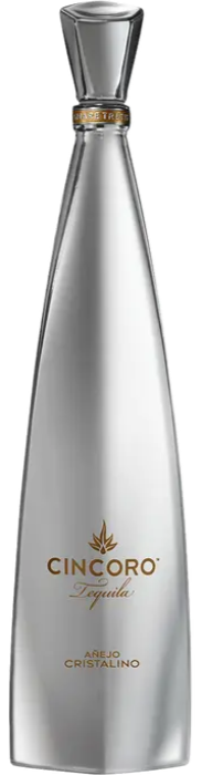 CINCORO TEQUILA ANEJO CRISTALINO 750ML LIQ