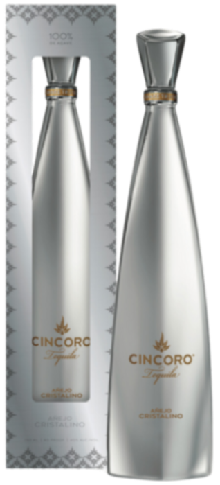 CINCORO TEQUILA ANEJO CRISTALINO 750ML LIQ