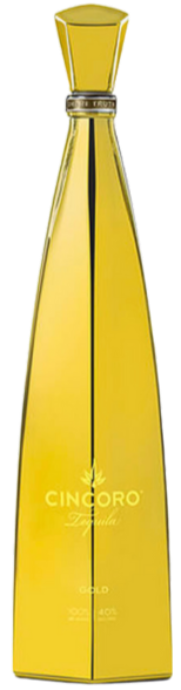CINCORO TEQUILA GOLD 750ML LIQ