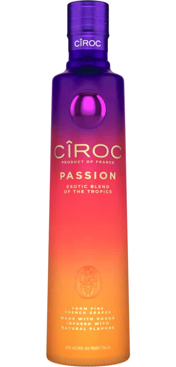 CIROC VODKA PASSION FRANCE 750ML - Remedy Liquor