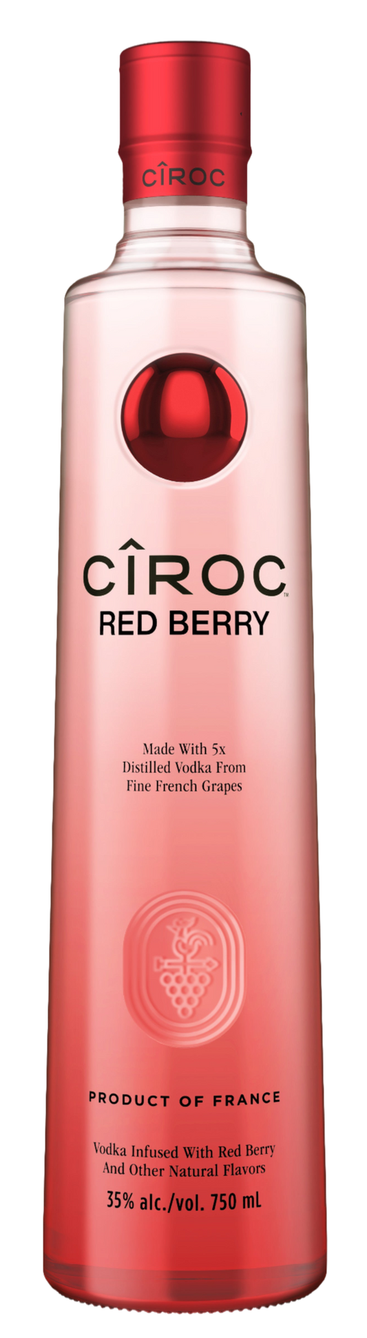 CIROC VODKA RED BERRY FRANCE 750ML Spirits