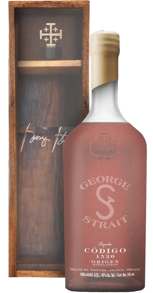 CODIGO 1530 ORIGEN TEQUILA EXTRA ANEJO GEORGE STRAIT EDITION 750ML
