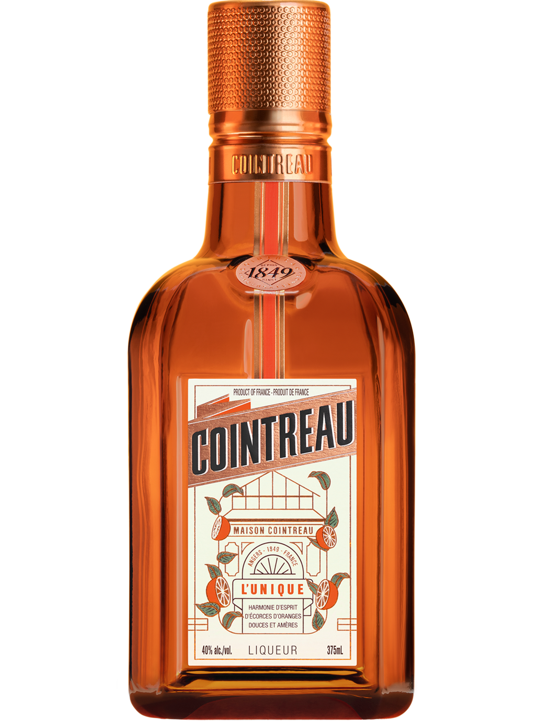 COINTREAU LIQUER FRANCE 375ML Spirits