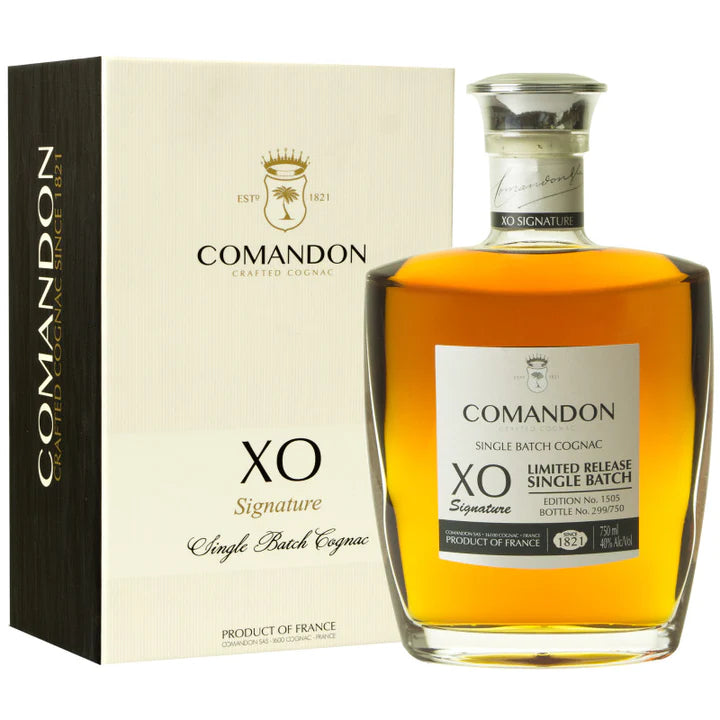 COMANDON COGNAC SIGNATURE SINGLE BATCH XO FRANCE 700ML LIQ