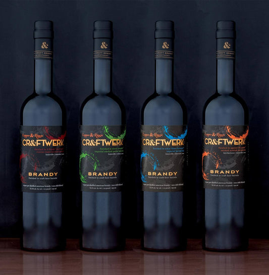 COPPER & KINGS BRANDY FINISHED IN CRAFT BEER BARRELS AMERICAN 750ML