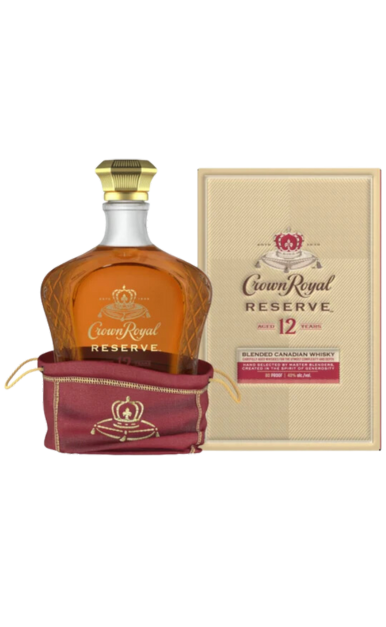 CROWN ROYAL WHISKY RESERVE BLENDED CANADA 12YR 750ML LIQ