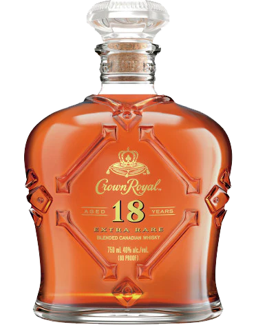 CROWN ROYAL WHISKEY EXTRA RARE CANADA 18YR 750ML Spirits