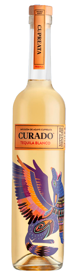 CURADO TEQUILA BLANCO INFUSED WITH AGAVE CUPREATA 750ML LIQ
