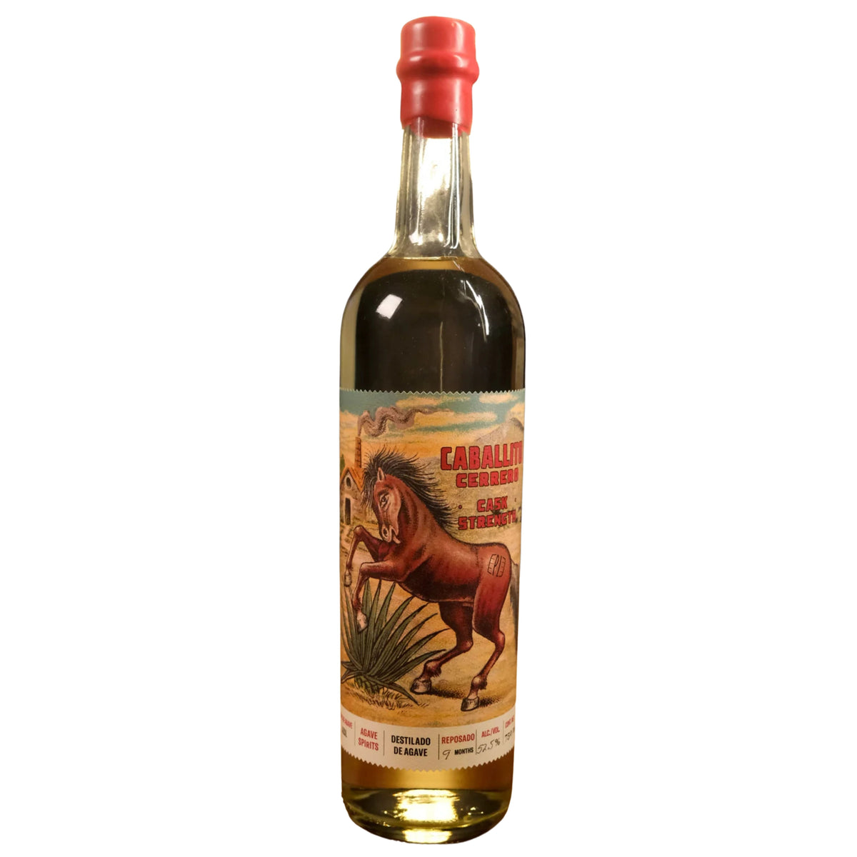 CABALLITO CERRERO AGAVE SPIRIT ISLETA BARREL AZUL REPOSADO 375ML