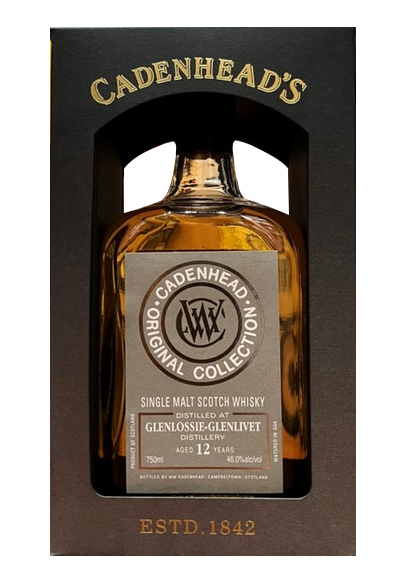 CADENHEAD SCOTCH SINGLE MALT CRAIGELLACHIE GLENLIVET DISTIL 12YR 750ML Spirits