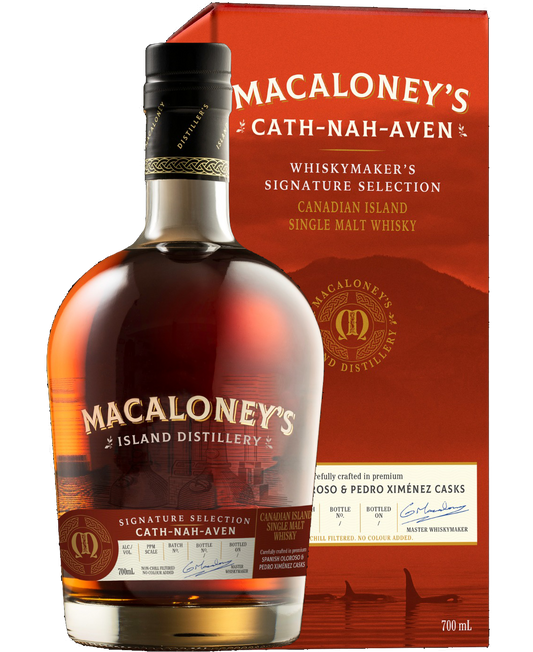 MACALONEYS CATH NAH AVEN WHISKEY SINGLE MALT CANADA 750ML LIQ