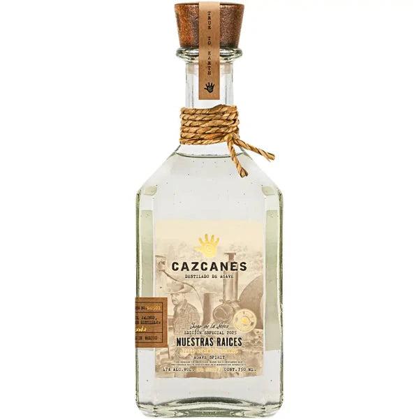 CAZCANES TEQUILA BLANCO NUESTRAS RAICES STILL STRENGTH 750ML LIQ