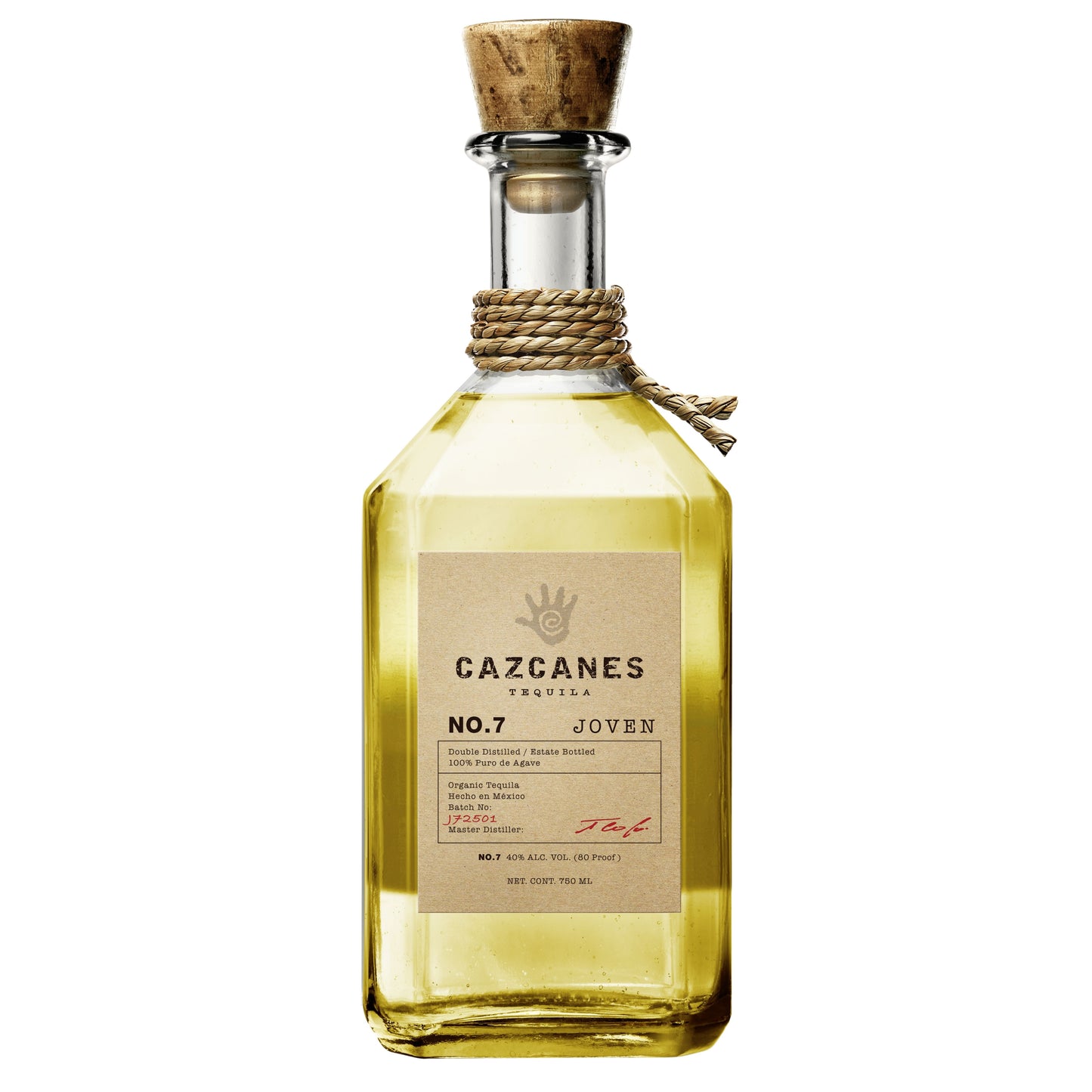 CAZCANES TEQUILA JOVEN NO 7 750ML