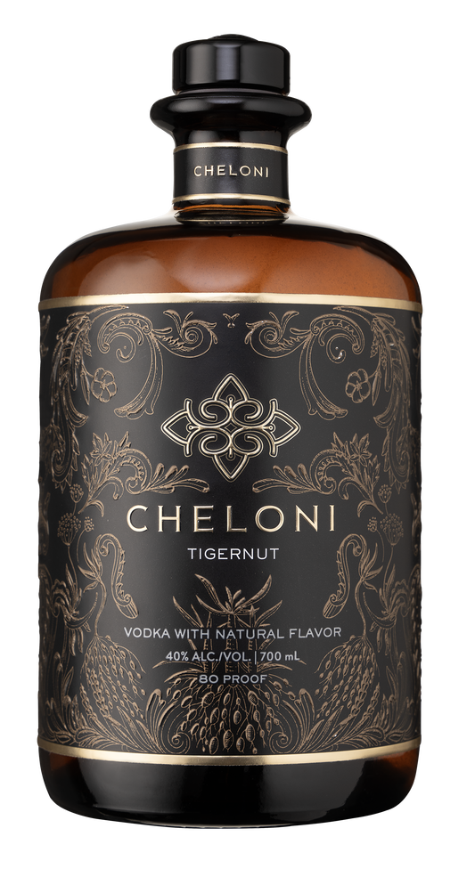 CHELONI TIGERNUT VODKA WITH NATURAL FLAVOR 700ML LIQ