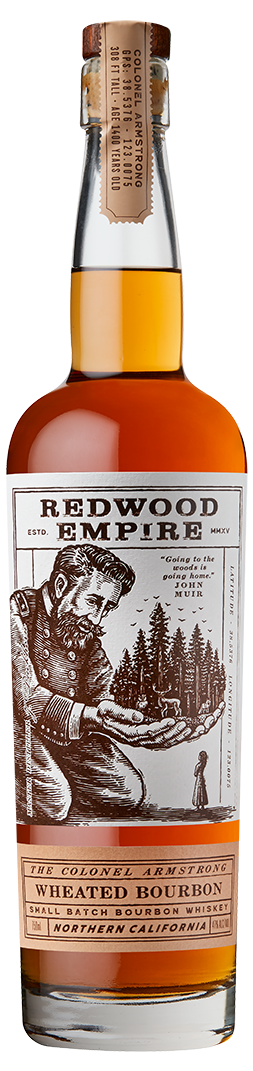 REDWOOD EMPIRE THE COLONEL ARMSTRONG BOURBON WHEATED CALIFORNIA 750ML LIQ