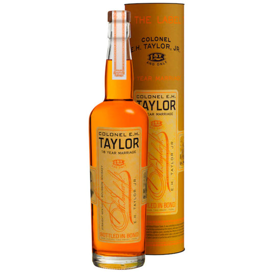 COLONEL E H TAYLOR BOURBON 18 YEAR MARRIAGE BOTTLED IN BOND KENTUCKY 750ML Spirits